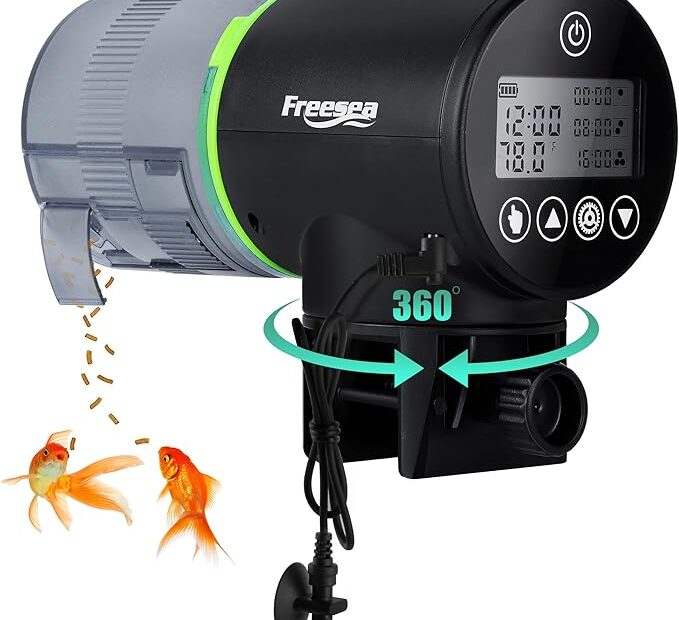 FREESEA Aquarium Automatic Fish Feeder